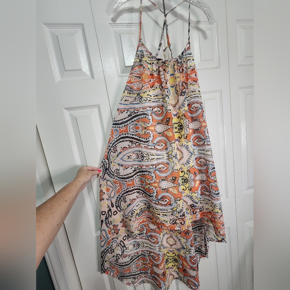 🩷 Truth Beautiful Multicolored High Low Dress Size M 🩷